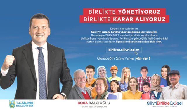 Balcıoğlu Silivri'nin geleceğini halkla planlıyor
