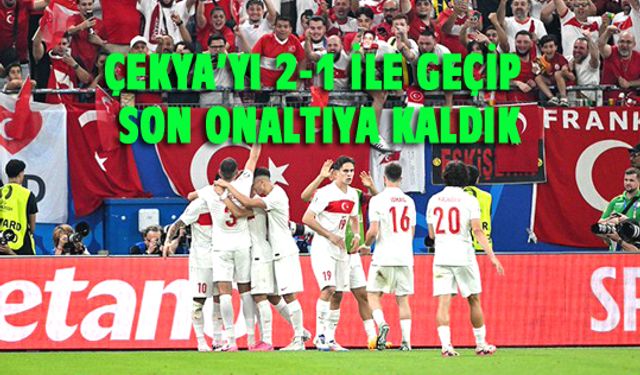 Tebrikler bizim çocuklar!