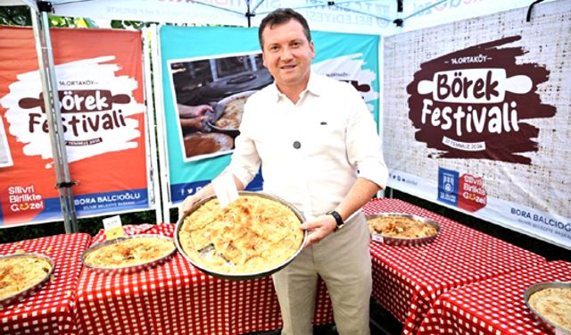 Börek Festivali'nde gelenek ve birlik coşkusu