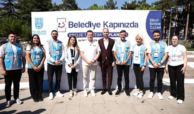 Silivri'de belediye kapınızda