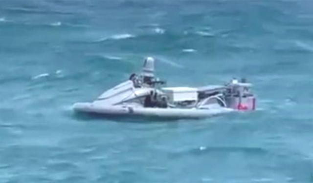 Çatalca Sahili’nde patlayıcı yüklü jetski