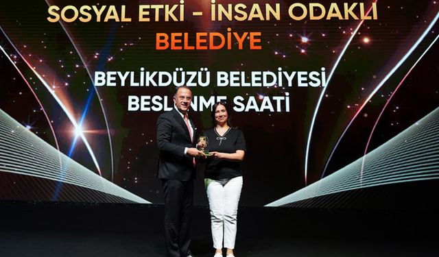 Beylikdüzü Beslenme Saati'ne ödül