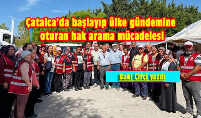 Çatalca Polonez Fabrikası kadınları