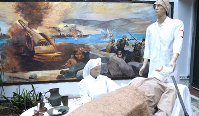 Büyükçekmece'de  Çanakkale sergisi