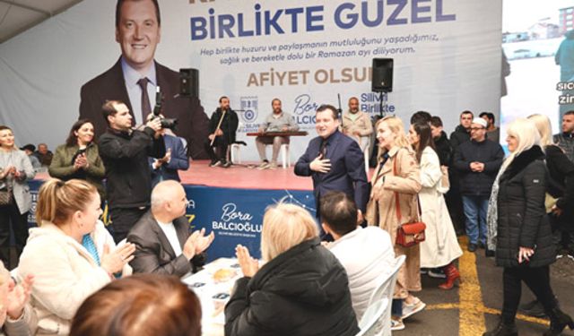 Silvri aynı sofranın etrafında buluşuyor