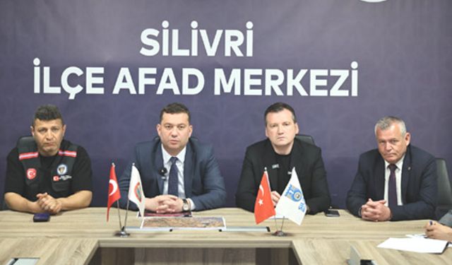 Silivri’de kurumlar depremde elele