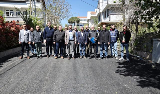 Silivri Araptepe'de altyapı yenileniyor