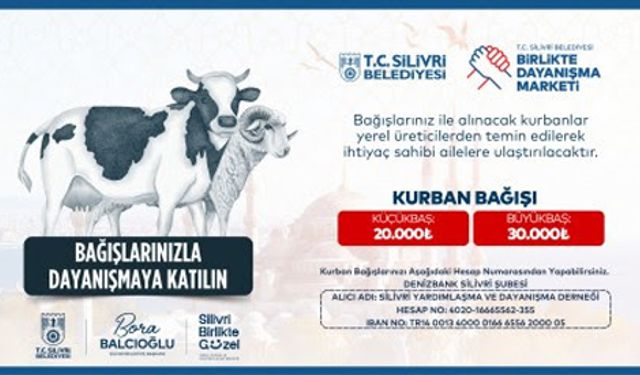 Silivri'de  Kurban Bayramı’nda dayanışma çağrısı