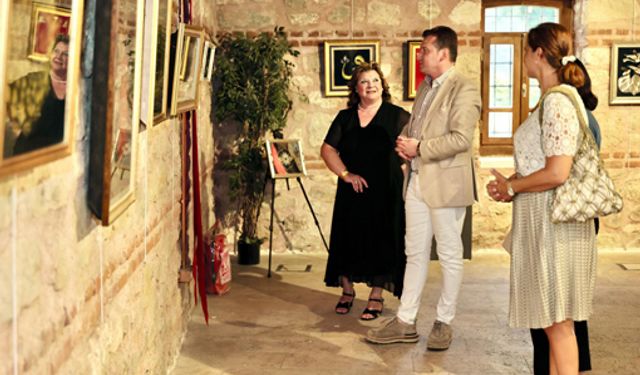 Silivri'de Dilek Başaran Altınkök sergisi