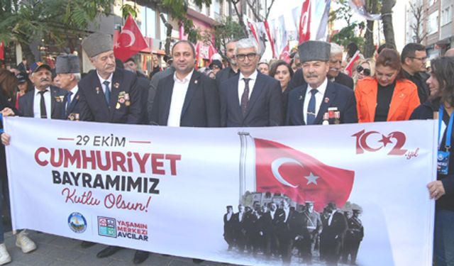 Avcılar'da Cumhuriyet coşkusu