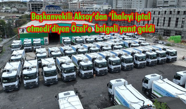 “İhaleyi Özer imzaladı biz iptal ettik”