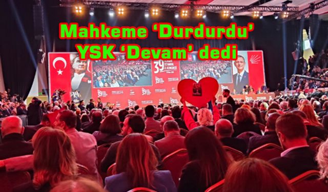 YSK Şemsiyesi altında kongre