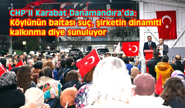 Silivri'de orman katliamına karşı miting