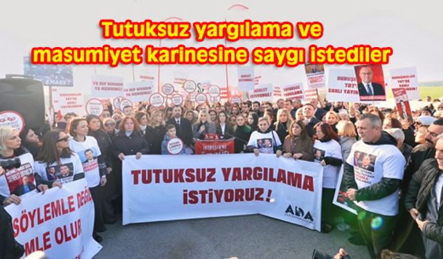 Aile Dayanışma Ağı Silivri'den seslendi