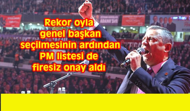 ÖZGÜR ÖZEL DÜNDEN DAHA GÜÇLÜ