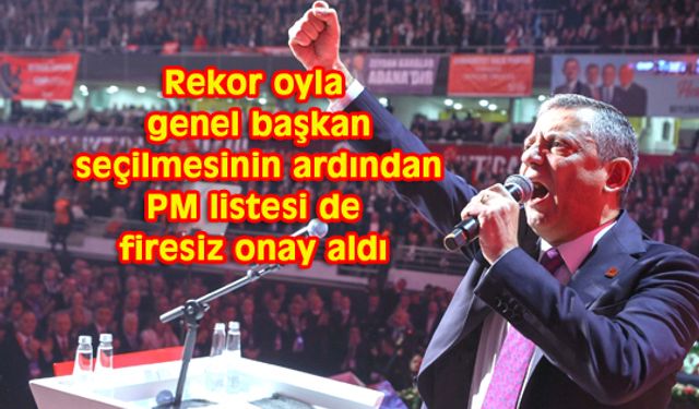 ÖZGÜR ÖZEL DÜNDEN DAHA GÜÇLÜ