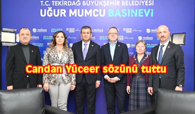 Ugur Mumcu Basınevi açıldı