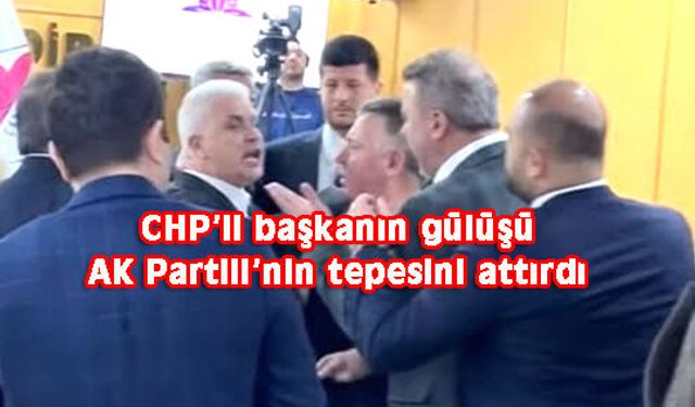 MECLİSTE GÜLME KRİZİ