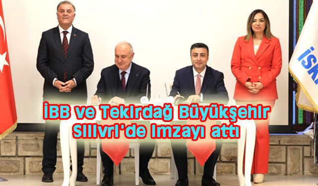 Tekirdağ'ın suyu için dev işbirliği