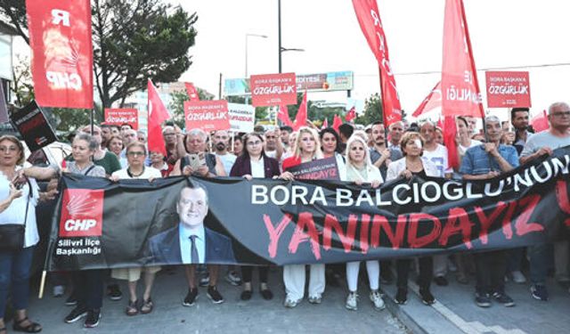 CHP Silivri'de adalet için yürüdü