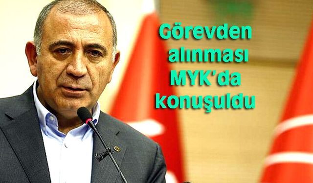 Gürsel Tekin görevden alındı mı?