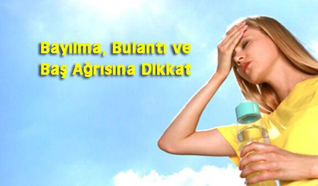 Sağlık Bakanlığı'ndan sıcak hava uyarısı