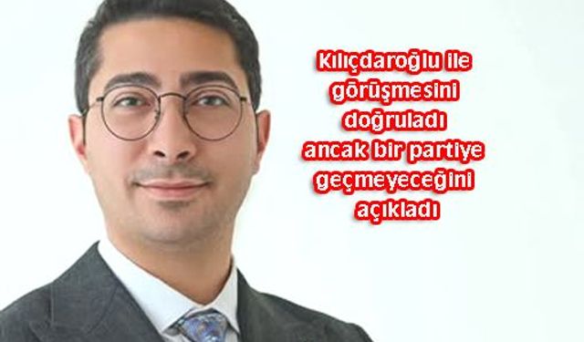 Görevimi bağımsız sürdüreceğim