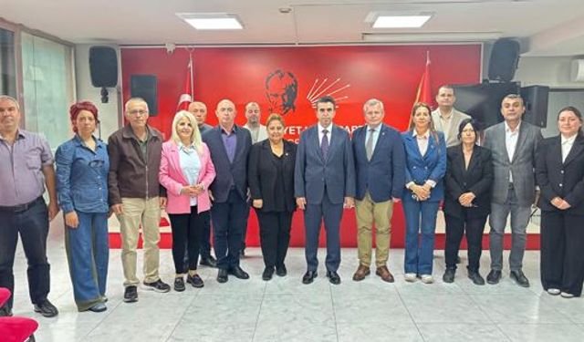 CHP Silivri Kaymakam Eren'i ağırladı