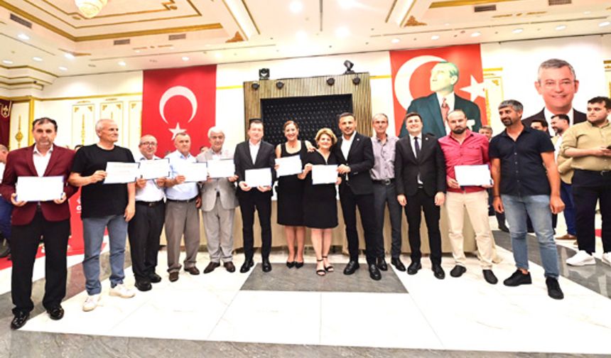 CHP Silivri emekçilerini onurlandırdı