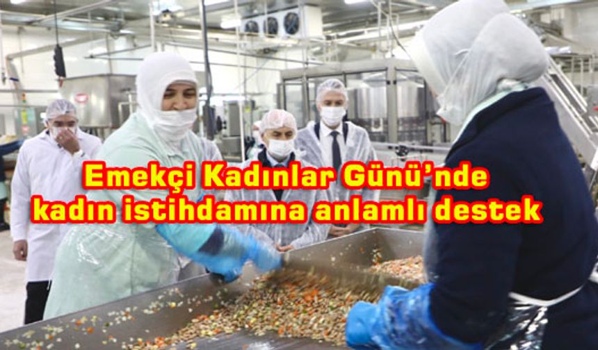 Kadın çalıştıran işyerine vergi indirimi