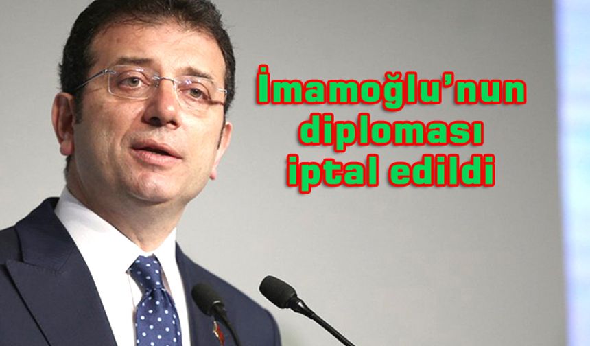 İMAMOĞLU: KURTULUŞ YOK TEK BAŞINA