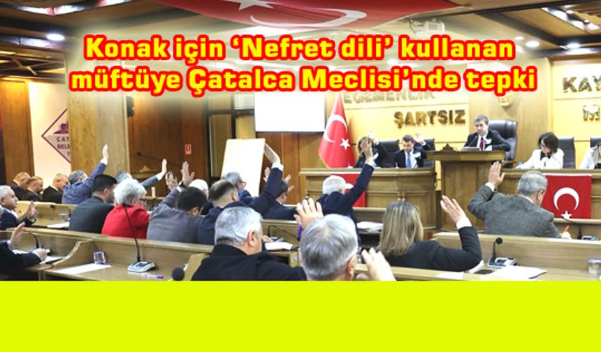 Çatalca'da Müftülüğün bulunduğu sokağa Volkan Konak’ın adı verildi
