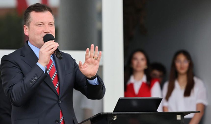 Balcıoğlu, TÜRAM Lisesi'nin 19 Mayıs etkinliklerinde