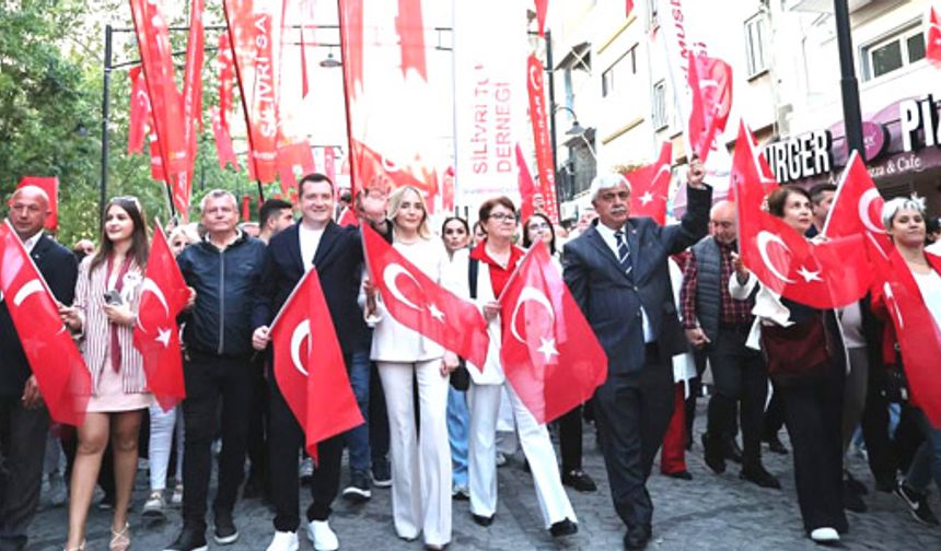 Silivri'de 19 Mayıs Yürüyüşü