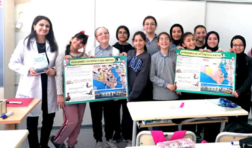 Büyükçekmece Gölü’nün bioçeşitliliğini araştırdılar