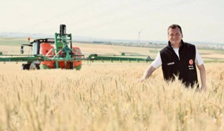 Silivri'de 1600 dönüm buğday ekimi