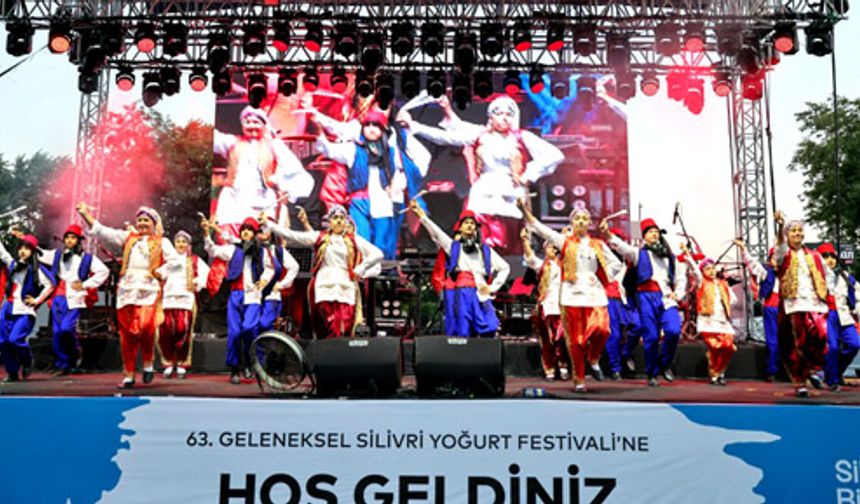 Silivri'de 3 günlük festival coşkuyla tamamlandı