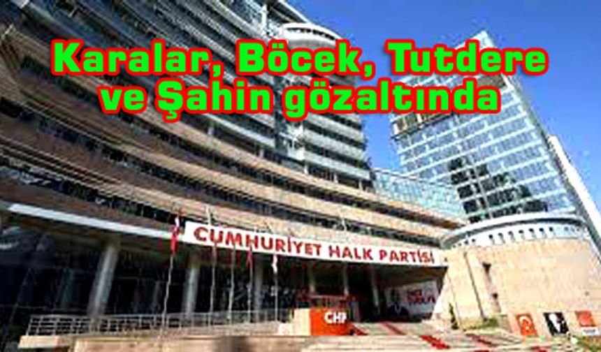 CHP’li belediyelere yeni operasyon