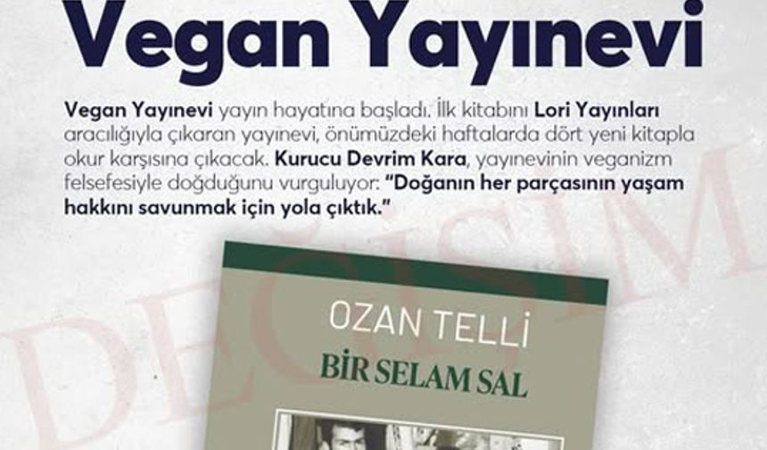 Vegan Yayınevi yayın hayatına başladı