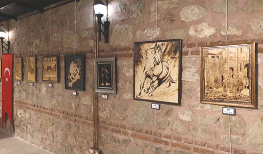 Silivri'de Ateşin Ahşapla Senfonisi Sergisi