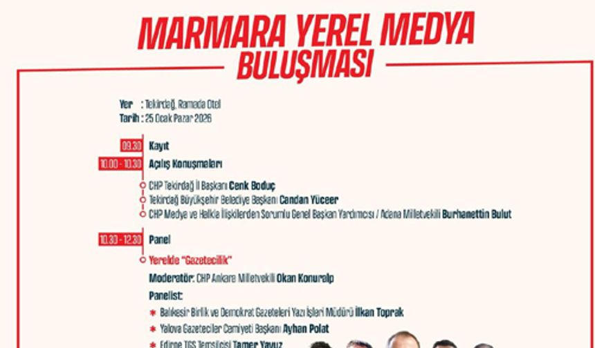 CHP Yerel Medya ile buluşuyor
