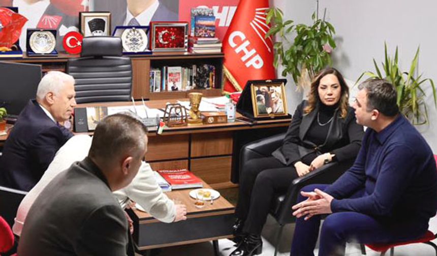 Yüceer ve Bozbey'den Bulut'a taziye ziyareti