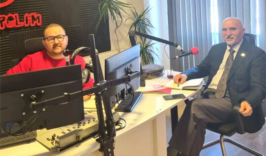 Kızılyar Metropol FM'de Bilici'nin konuğu oldu