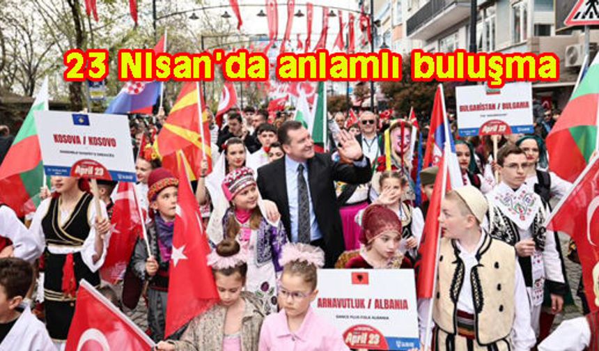 10 ülkenin çocukları Silivri'de