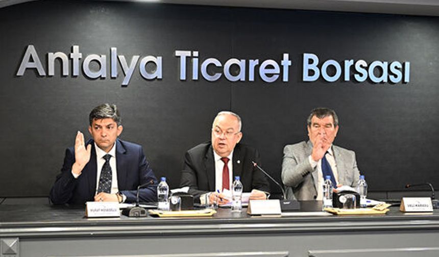 Antalya borca battı, ihracat umut verdi