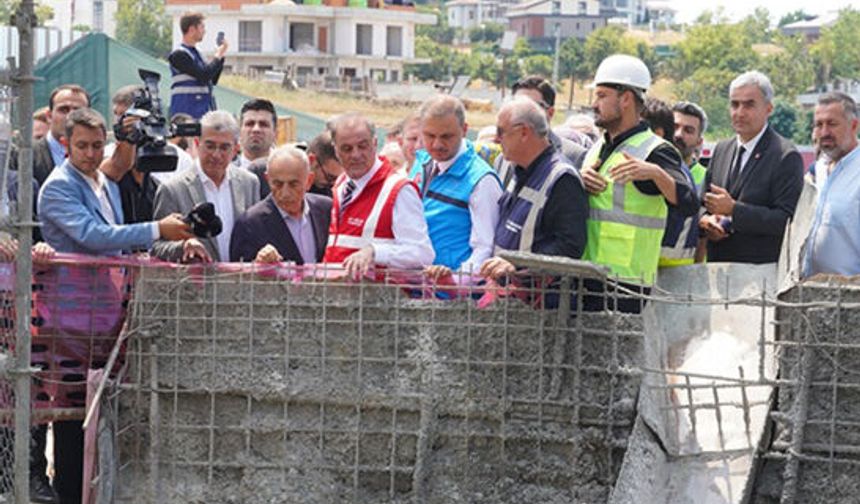 Gürpınar'a yağmur suyu tüneli