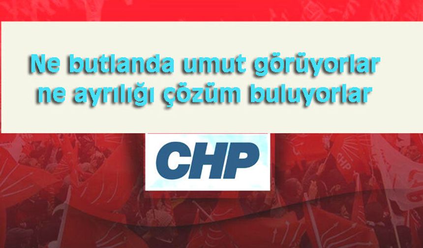 CHP'DE ÜÇÜNCÜ YOL