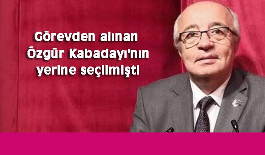 Şile Belediye Başkanvekili CHP'den istifa etti
