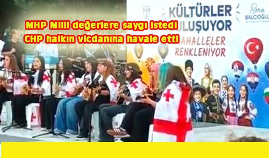 Bayraktaki  'Haç" işareti kriz yarattı!