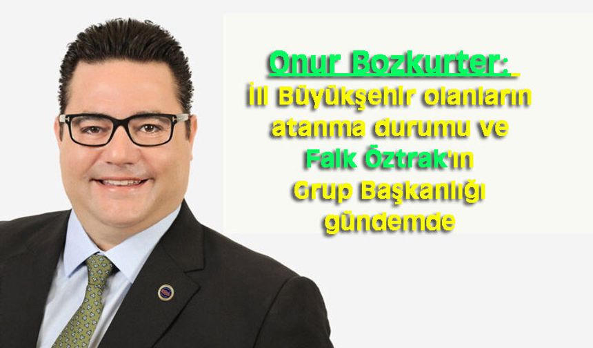 YENİ PARTİYLE İŞİM OLMAZ!